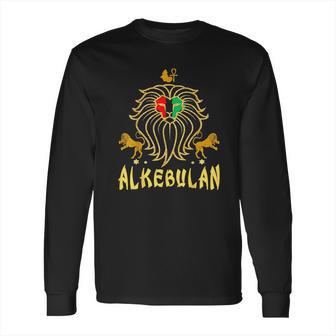 African Lion Rbg Ankh Long Sleeve T-Shirt | Favorety UK