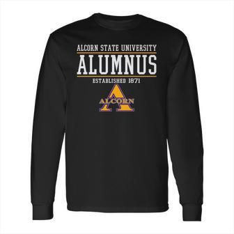 Alcorn State University Alumnus Long Sleeve T-Shirt | Favorety DE