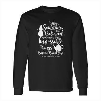 Alice In Wonderland Long Sleeve T-Shirt | Favorety UK