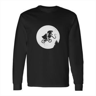 Alien Alien Bmx Moon Long Sleeve T-Shirt | Favorety