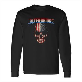 Alter Bridge Skull America T Shirt Long Sleeve T-Shirt | Favorety AU