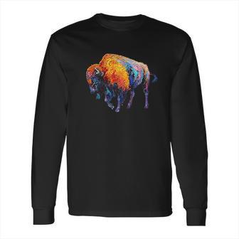 American Buffalo Art Long Sleeve T-Shirt | Favorety