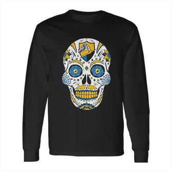 Americas Finest Los Angeles Sugar Skull Long Sleeve T-Shirt | Favorety CA