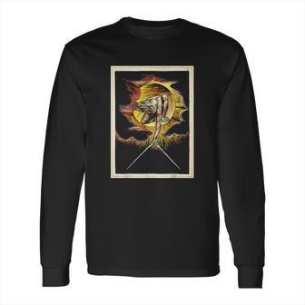 The Ancient Of Days Britain Visionary Art William Blake Long Sleeve T-Shirt | Favorety