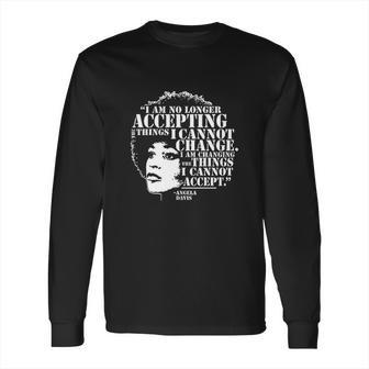 Angela Davis Inspirational Quote Long Sleeve T-Shirt | Favorety AU