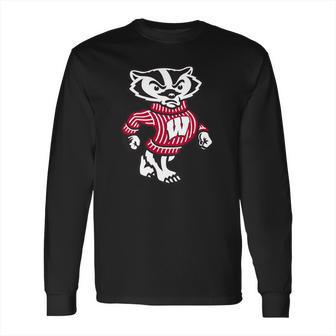 Angry Bucky Badger Long Sleeve T-Shirt | Favorety CA