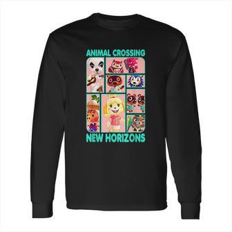 Animal Crossing New Horizons Group Box Long Sleeve T-Shirt | Favorety