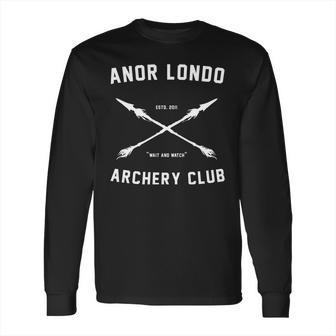 Anor Londo Archery Club Long Sleeve T-Shirt | Favorety