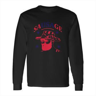 Anthony Sherman Sausage Tee Shirts Long Sleeve T-Shirt | Favorety