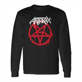 Anthrax Band Tshirt Long Sleeve T-Shirt | Favorety