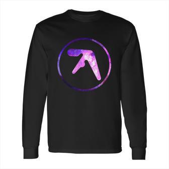 Aphex Twin Logo Galaxy Long Sleeve T-Shirt | Favorety DE