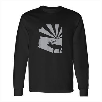 Arizona State Elk Hunting Long Sleeve T-Shirt | Favorety AU