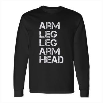 Arm Leg Leg Arm Head Allah Nge 5 Percent Long Sleeve T-Shirt | Favorety DE