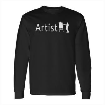 Artist Funny Logo Long Sleeve T-Shirt | Favorety UK