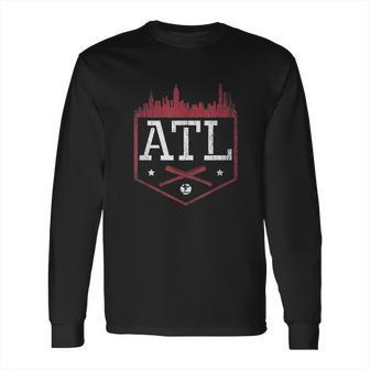 Atlanta Baseball Atl Vintage Georgia Brave Gift Long Sleeve T-Shirt | Favorety CA