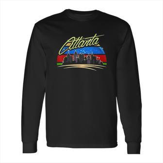 Atlanta City Retro Vintage Atlanta Georgia Ga Long Sleeve T-Shirt | Favorety CA