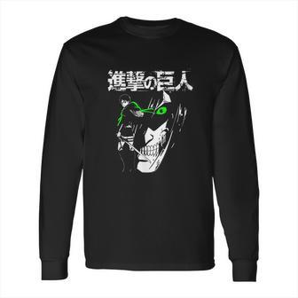 Attack On Titan Eren Jaeger Glow Long Sleeve T-Shirt | Favorety UK