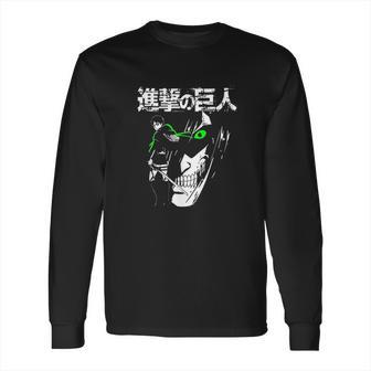 Attack On Titan Eren Jaeger Glow Long Sleeve T-Shirt | Favorety DE