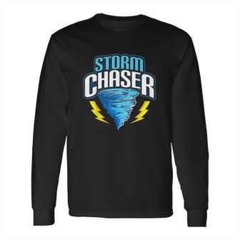 Awesome Storm Chaser Tornado Hurricane & Thunderstorms Long Sleeve T-Shirt | Favorety DE