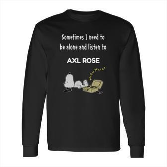 Axl Rose Long Sleeve T-Shirt | Favorety