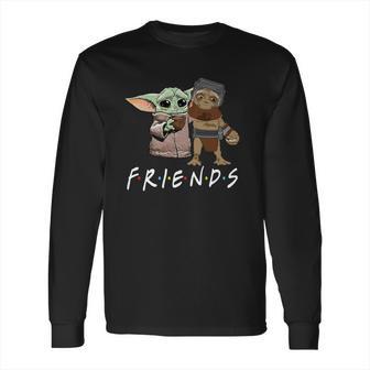 Baby Babu Frik And Baby Yoda Friends Shirt T Shirt Long Sleeve T-Shirt | Favorety AU