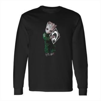 Baby Groot Hug Werder Bremen Long Sleeve T-Shirt | Favorety UK