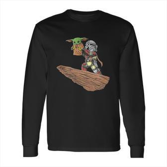 Baby Yoda Pride Rock The Mandalorian Lion King Long Sleeve T-Shirt | Favorety UK