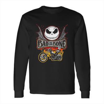 Bad To The Bone Jack Skellington Long Sleeve T-Shirt | Favorety UK