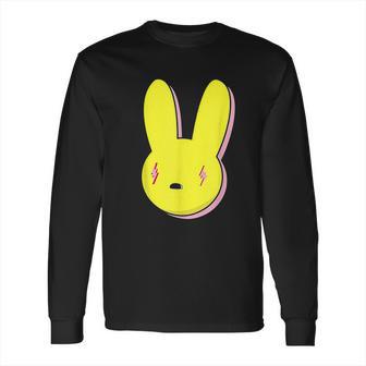 Bad Trap Lighting Bunny Eyes Dembow Reggaeton Style Long Sleeve T-Shirt | Favorety UK