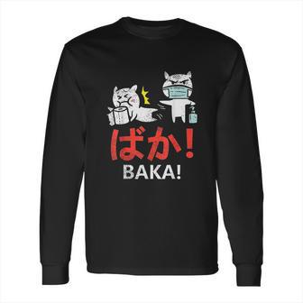 Baka Slap Toilet Paper Anime Manga Fun Quarantine Otaku Gift Long Sleeve T-Shirt | Favorety