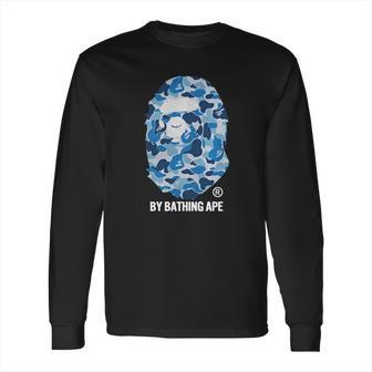 By Bape Abc Blue Camo T-Shirt Long Sleeve T-Shirt | Favorety UK