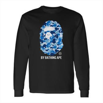 By Bape Abc Blue Camo T-Shirts Long Sleeve T-Shirt | Favorety UK