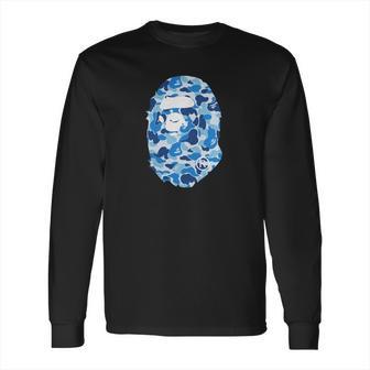 Bape R Abc Blue Camo Long Sleeve T-Shirt | Favorety UK