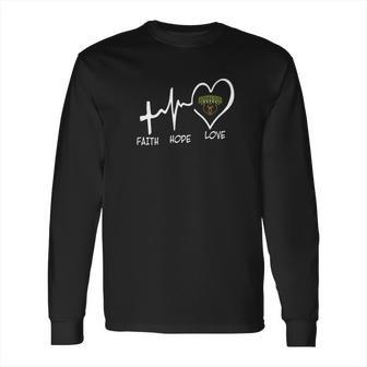 Baylor Bears Faith Hope Love Apparel Long Sleeve T-Shirt | Favorety UK