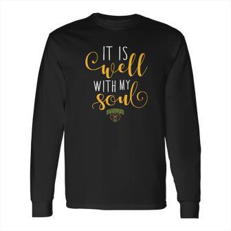 Baylor Bears It Is Well With My Soul Apparel Long Sleeve T-Shirt | Favorety CA