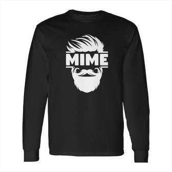 Bearded Mime Long Sleeve T-Shirt | Favorety DE