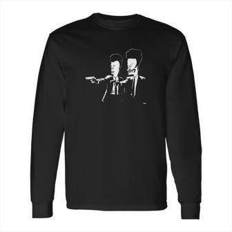 Beavis Fiction Funny Long Sleeve T-Shirt | Favorety CA