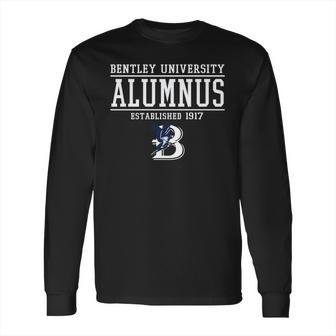 Bentley University Alumnus Established 1917 Long Sleeve T-Shirt | Favorety UK