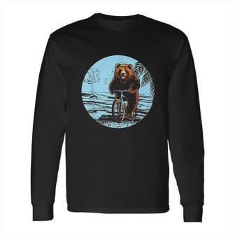 Bicycle Cycling Mtb Cyclist Bike Rider Long Sleeve T-Shirt | Favorety UK