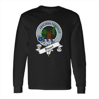 Bisset Clan Badge Scottish Clan Badges Long Sleeve T-Shirt | Favorety DE