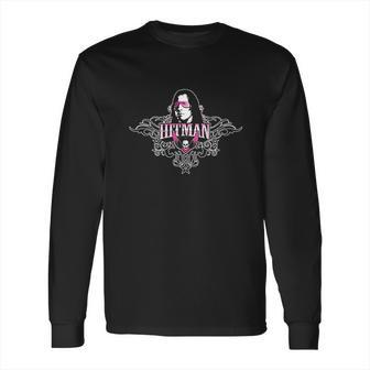 Black Bret Hitman Long Sleeve T-Shirt | Favorety UK