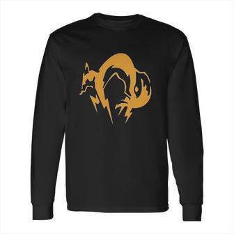 Black Generic Metal Gear Solid Fox Hound Design Long Sleeve T-Shirt | Favorety