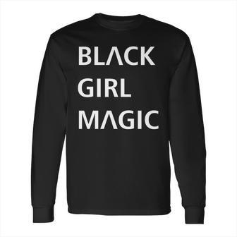 Black Girl Magic Logo Long Sleeve T-Shirt | Favorety CA