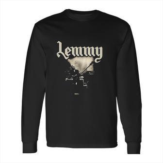 Black Lemmy Lived To Win Long Sleeve T-Shirt | Favorety