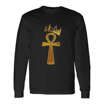 Black Lives Matter Ankh Symbol Long Sleeve T-Shirt | Favorety AU