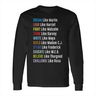 Black Lives Matter Political Panthers History Long Sleeve T-Shirt | Favorety CA