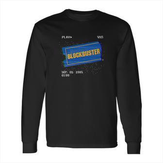 Blockbuster Video Store Video Vintage Long Sleeve T-Shirt | Favorety CA