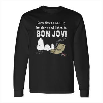 Bon Jovi - Snoopy Long Sleeve T-Shirt | Favorety