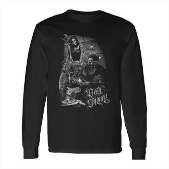 Bonnie And Clyde Dirty Money David Gonzales Art Dga Ride Or Die Mens Long Sleeve T-Shirt | Favorety UK