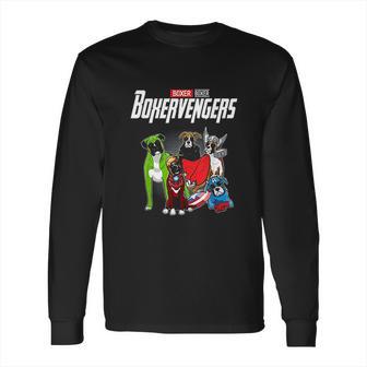 Boxervengers Funny Dog Boxer Long Sleeve T-Shirt | Favorety UK